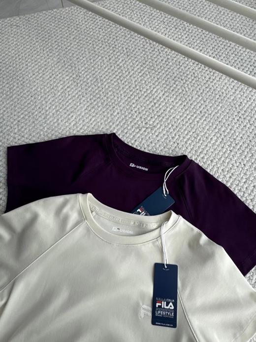 F041060春季休闲日常百搭透气圆领T恤女子针织短袖衫 商品图3