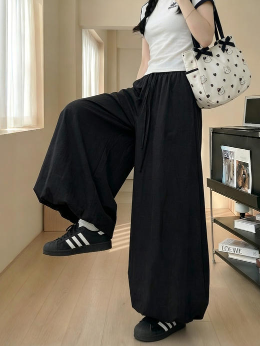 <曾小咸推荐>4.10新品上新 多巴胺花苞阔腿裤 日常139！！ 活动价89！！【预售款，预计3-15天发货】 商品图1