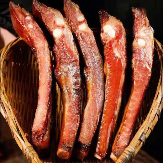 农家自制腊排骨湖南特产柴火烟熏肋排骨特色腊味贵州腊肉腊肠干货 商品图1