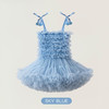 【美美出片！透气舒服】夏季女童吊带连衣裙圣诞tutu裙公主蓬蓬纱周岁礼服蛋糕裙。xb 商品缩略图1