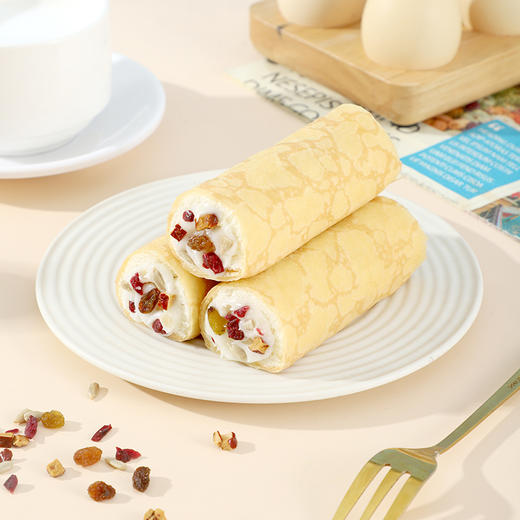 【福建好物】法式坚果/香蕉可丽饼面包 300g/盒 商品图5