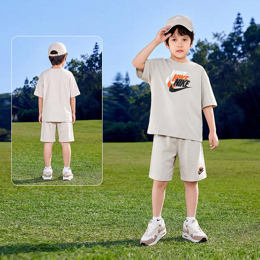 NIKE YA  夏 小童 短袖T/短裤 NKB-KS-P039 商品图1