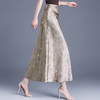 「自」全新升级【铂金会员146/天猫189/差价43】(11905)洛诗琳复古印花半身裙女2026夏季新款高腰垂感优雅中长A字裙 商品缩略图1