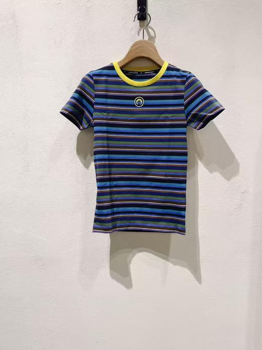 女款月亮条纹短袖T恤la 商品图0