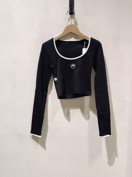 女款月亮长袖T恤he 商品图0