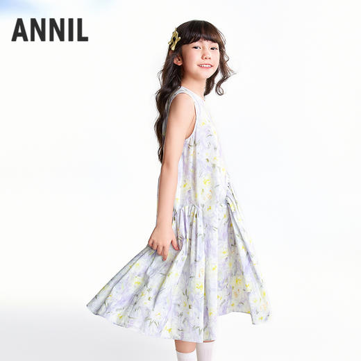 【实体店同款】女童连衣裙夏季新款安奈儿童装AG623215 商品图2