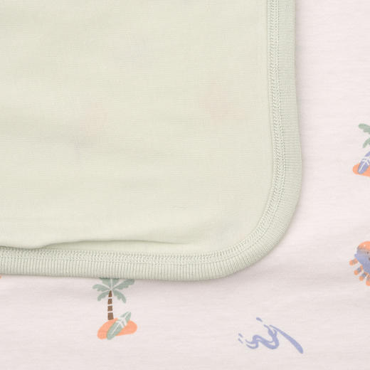 棉果果夏季新品男童女童凉感防蚊5A抗菌毯子(120*150cm)M205552200132 商品图1