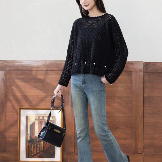 苏苏姐家夜澜上衣手工diy钩针自制编织毛线团材料包 商品图2