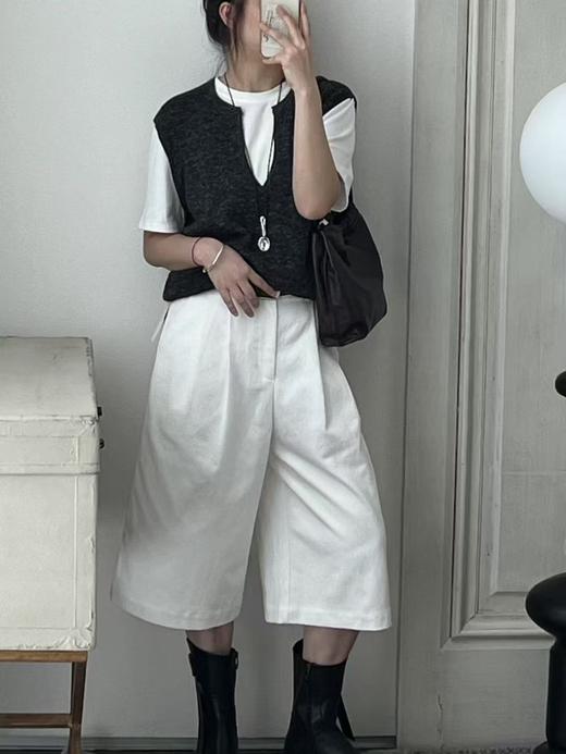 【门店同款】ENJOY秋季假两件针织上衣 164699760 商品图1