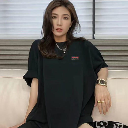 外贸大厂订单余！ 巴塔基础款短袖T恤情侣款！ 商品图2