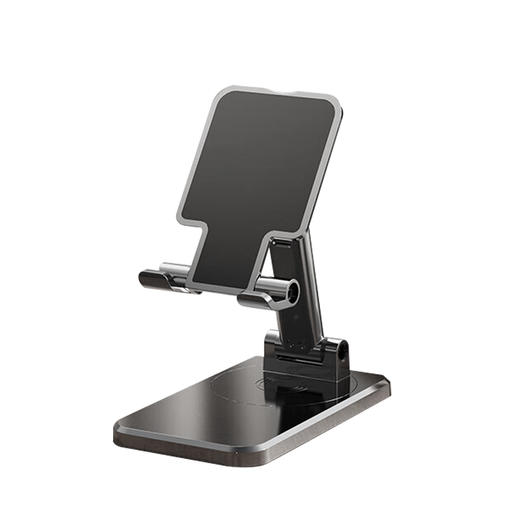 科沃ZJ05桌面旋转手机支架可折叠可升降360度旋转碳素钢多机型便捷调节 商品图0