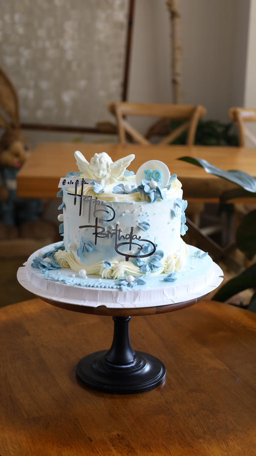 蓝色天使裱花 商品图1