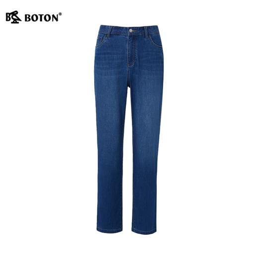 波顿男士春夏季自在舒展 弯袋直筒牛仔裤ME997126 商品图6