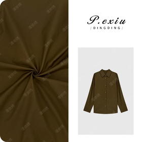 04-3潘依绣丁丁宠粉100%棉法式简约设计感百搭长袖衬衫 7087T