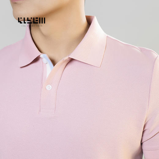 4158m 政企精英 专属定制 简慕SILK轻奢翻领polo衫 商品图1