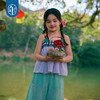 年衣童装儿童套装女童2026年新款夏装民族风女孩吊带上衣长裤套装 商品缩略图3