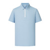 半身缘男装 夏季商务微弹亚麻抗菌防晒短袖POLO衫877 商品缩略图9
