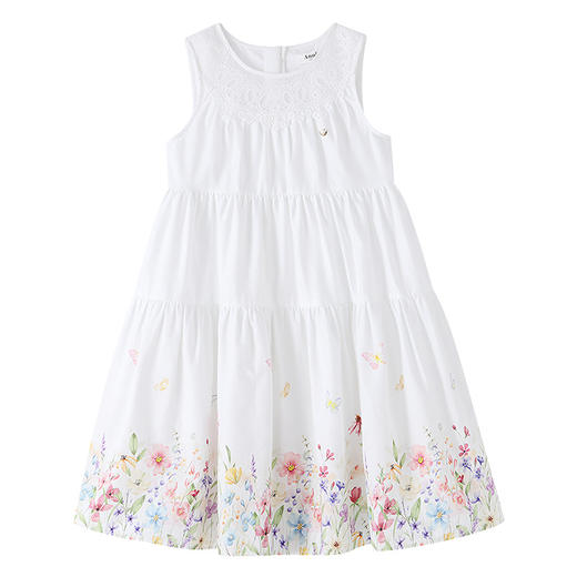【实体店同款】女童无袖连衣裙夏季新款安奈儿童装AG623148 商品图6