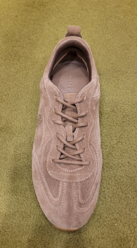 TORY BURCH 运动鞋女  187903-037-F 干邑棕.【鞋底有膜，试穿小心】