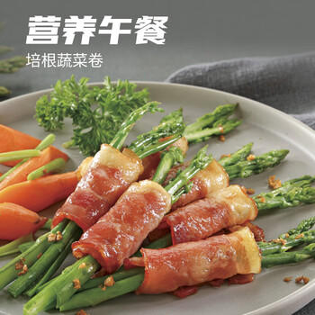 万威客 精选培根120g*5 冷冻猪肉烟熏美式欧式培根片早餐肉片西式烧烤 商品图1