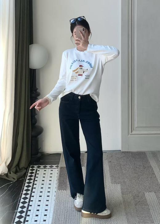 【门店同款】ENJOY冬季卡通印花磨毛长袖T 168097264 商品图2