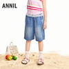 【实体店同款】女童牛仔中裤夏季新款安奈儿童装AG626232 商品缩略图0