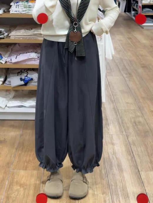 <曾小咸推荐>4.11新品上新 木耳边花苞九分裤 日常139！！ 活动价89！！【预售款，预计3-15天发货】 商品图4