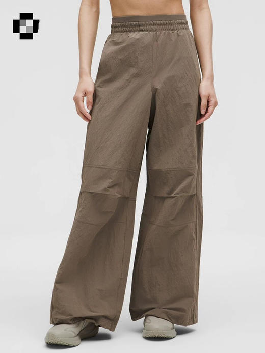 411-2 大爆款 lu褶皱宽松工装裤 显瘦藏肉阔腿裤 商品图12