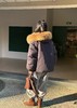 【门店同款】ENJOY冬季大毛领牛角扣羽绒服 167994713 商品缩略图2