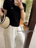 毒家！ 广东河源制衣厂，女款！拉夫劳伦小马标圆领针织短袖 T 恤 商品缩略图6