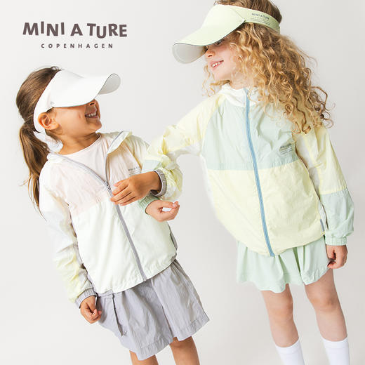 26新款 | 丹麦Mini a ture 拼色云感防晒衣 夏季新品男女童透气外套 商品图2