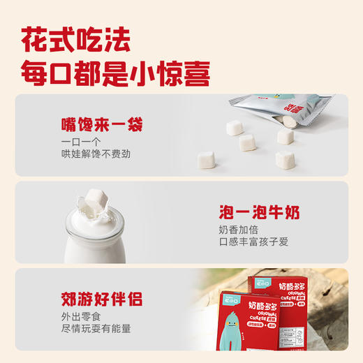 【惊喜5折券可用】忆小口奶酪多多21g/盒  原味 商品图4
