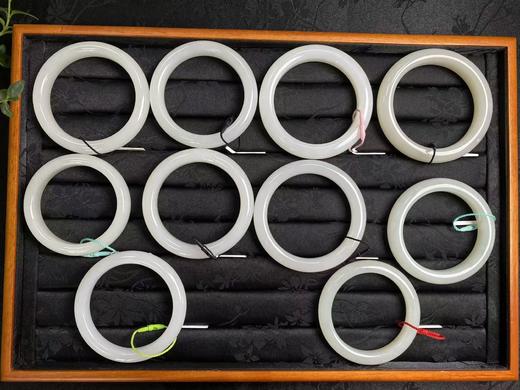 【ZOXE专属】羊脂白玉/白玉手镯合集，3-5天发货，48小时鉴赏期 商品图0