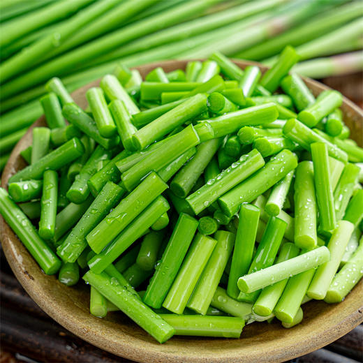 【新鲜红帽蒜薹】】现摘现发，质地脆嫩，品质味道远远高于冷库蒜薹 商品图3