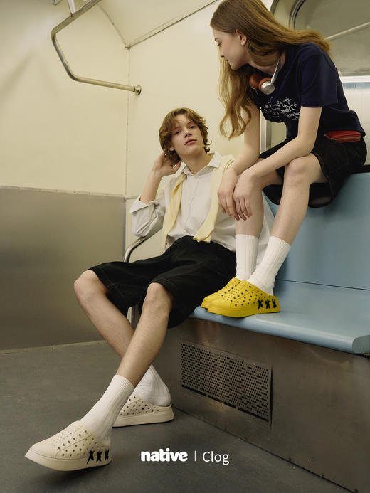 [2026]native新款洞洞鞋clog沙滩拖鞋凉鞋厚底增高情侣款 商品图0