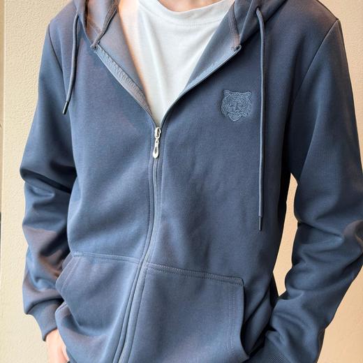 【3-5天发货】伊泺杉虎头连帽卫衣开衫外套 商品图1