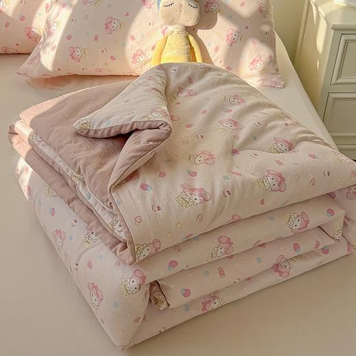 【柔软亲肤！云感棉】A类母婴级裸睡纯棉夏被ins小清新全棉云感棉超柔软空调夏季薄被子。xb 商品图3