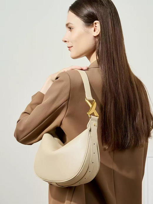 QSL2739牛皮饺子包 商品图0