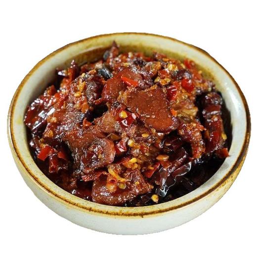 农家柴火腊肉湖南特产农家开胃下饭菜瓶装拌饭拌面即食外婆菜腊肉 商品图4