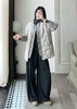 【门店同款】ENJOY冬季老钱风拼接菱格羽绒服 168246750 商品缩略图1