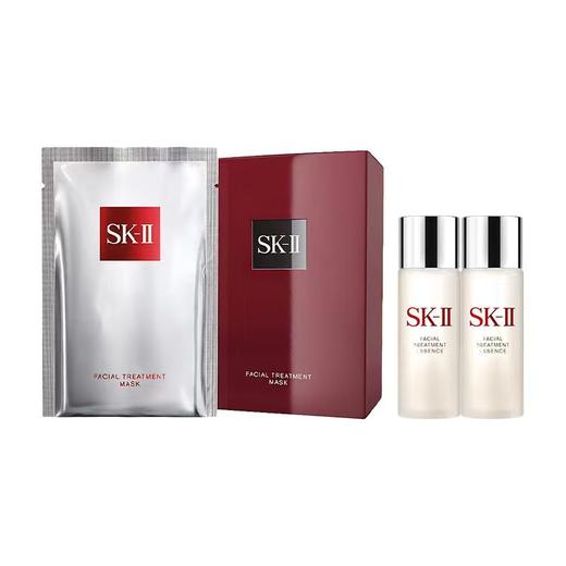 美妆节【跨境发货】SK-II前男友贴片面膜 10片/盒+SK-II神仙水30ml*2  日本进口国际版 跨境仓发货 商品图12