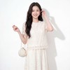 奢姿大码女装2026夏季绣花蕾丝圆领两件套胖妹妹时尚轻奢气质套装9962954736 商品缩略图4
