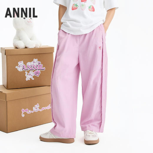 女童梭织单裤夏季新款安奈儿童装EG626714 商品图2