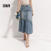 森柔|商场同款森马牛仔半身裙女夏毛边凉感2026新款潮酷小众长裙 商品缩略图1