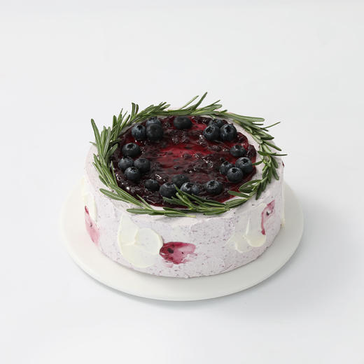 【蓝莓派对】酸甜可口的蓝莓蛋糕，鲜蓝莓×蓝莓果酱×绵密奶油，从果实的清脆到奶油的柔滑，每一口都能遇见蓝莓的馥郁 商品图1