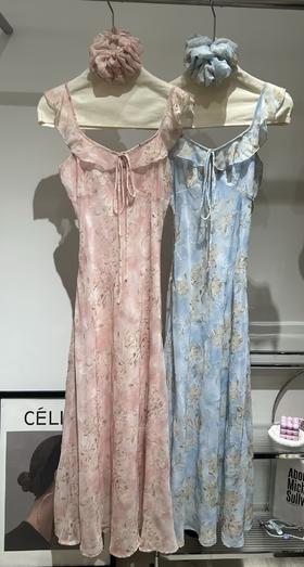 【门店同款】ENJOY夏季韩系配头花吊带裙 171494324