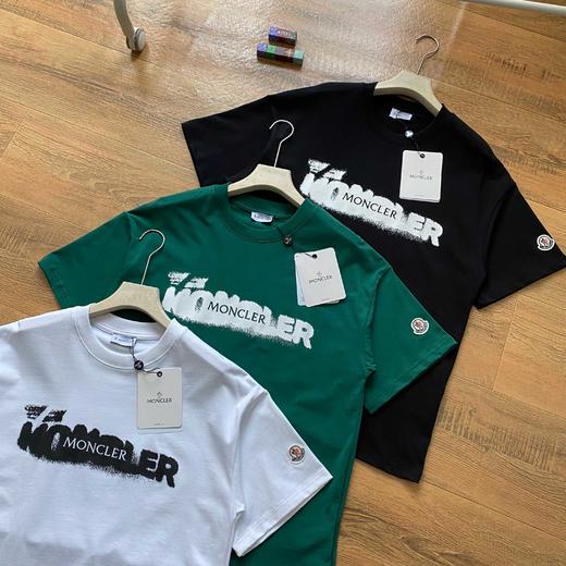 蒙口经典涂鸦字母系列男士短袖T恤 商品图2