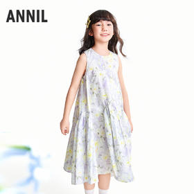 【实体店同款】女童连衣裙夏季新款安奈儿童装AG623215