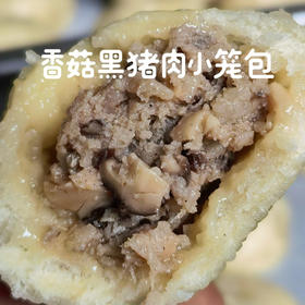 【下单后48小时发货】河南 黑猪肉香菇老面小笼包子340g*3包（10个/包）