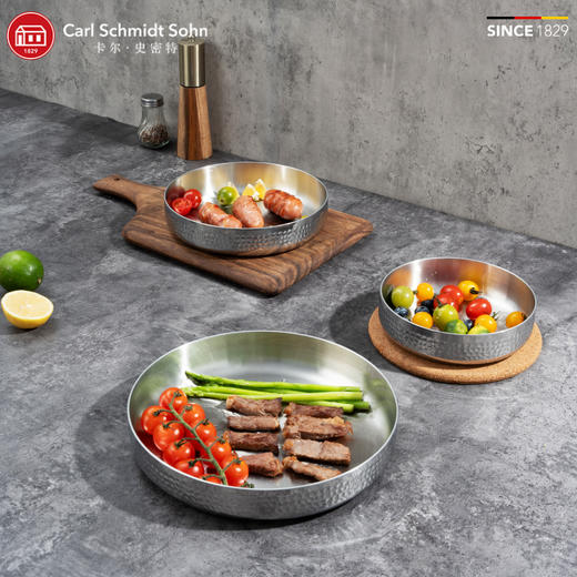 德国卡尔史密特CS5层钢多用盘|叠放收纳省空间，一盘多用备菜，盛菜自由切换 商品图3